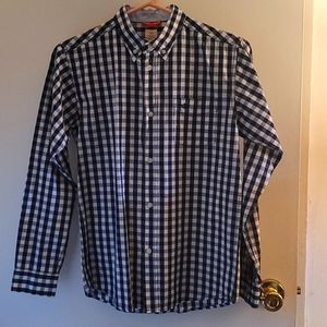 Boys long sleeve checkered shirt